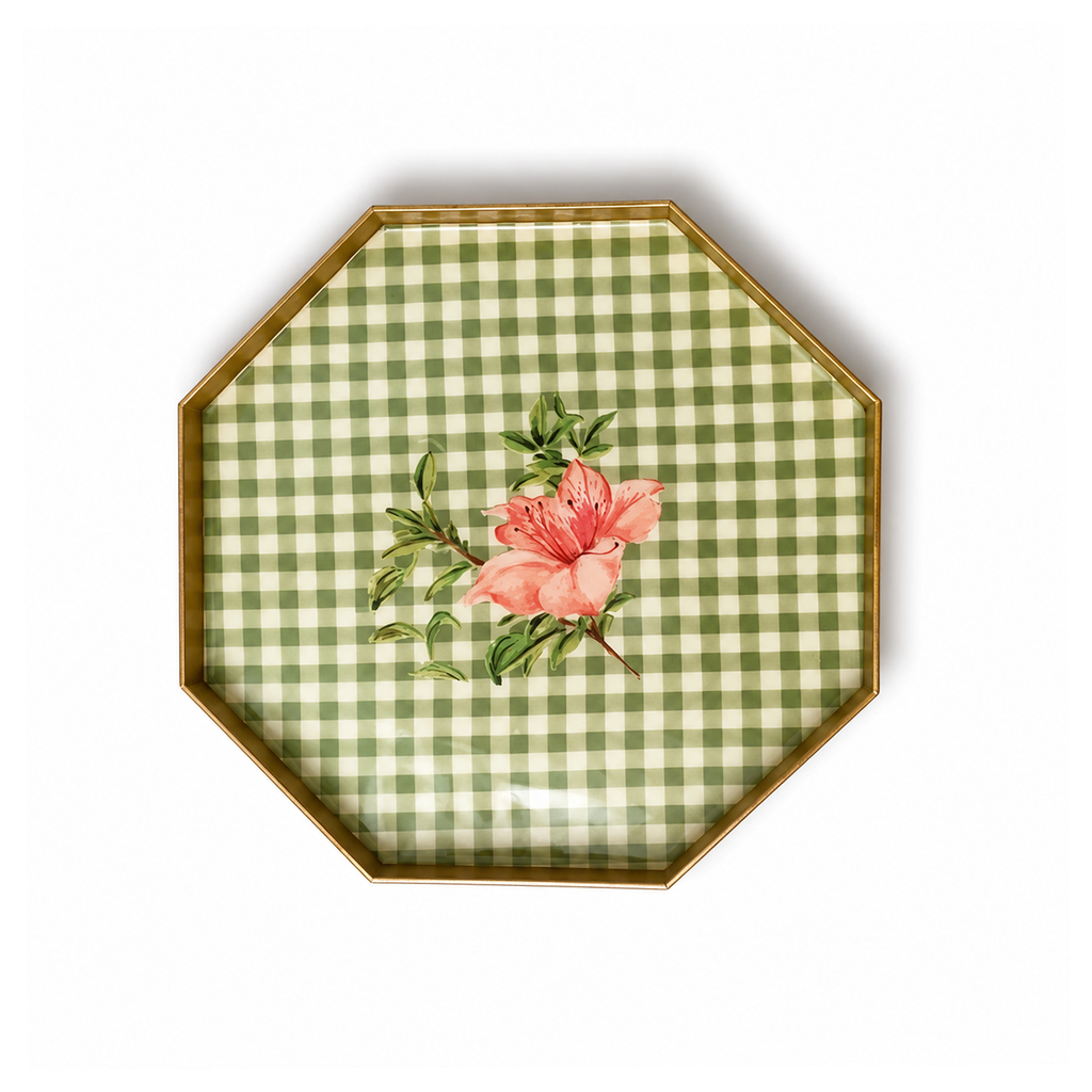Gilded Tea Set with Coasters |  Gift Box  | Set of 9