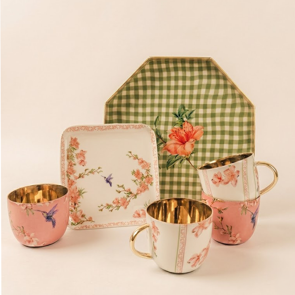 Sanctuary Tea Set with Gift Box | Set of 6